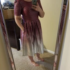 LuLaRoe Dipped Amelia